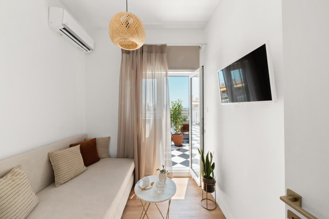 Luxurious Apartment With Big Sea View Terrace - Central Location Athens Exterior photo