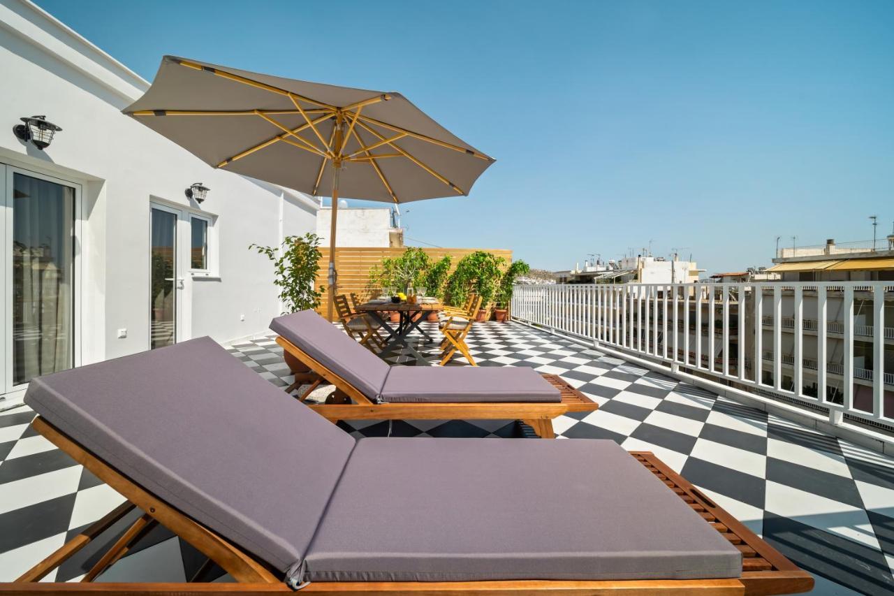 Luxurious Apartment With Big Sea View Terrace - Central Location Athens Exterior photo