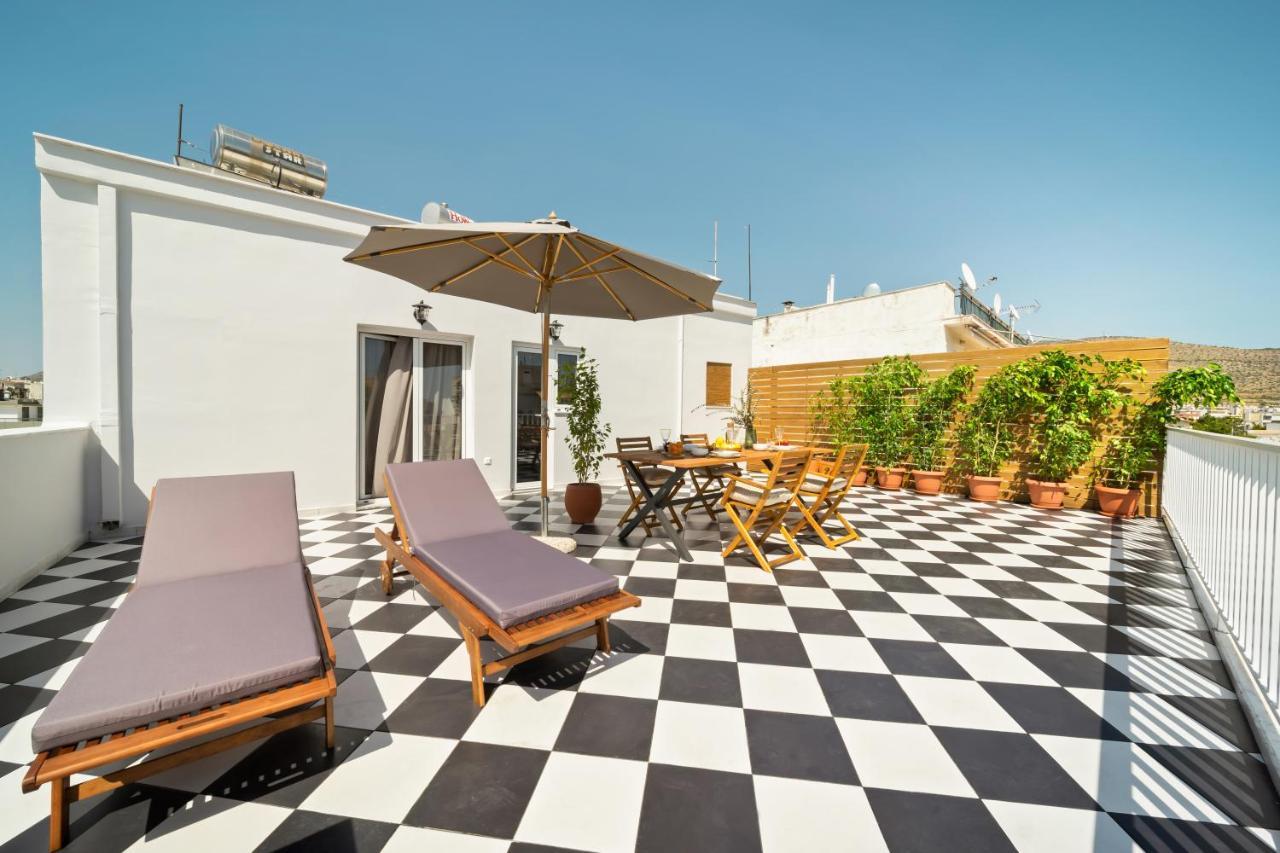 Luxurious Apartment With Big Sea View Terrace - Central Location Athens Exterior photo