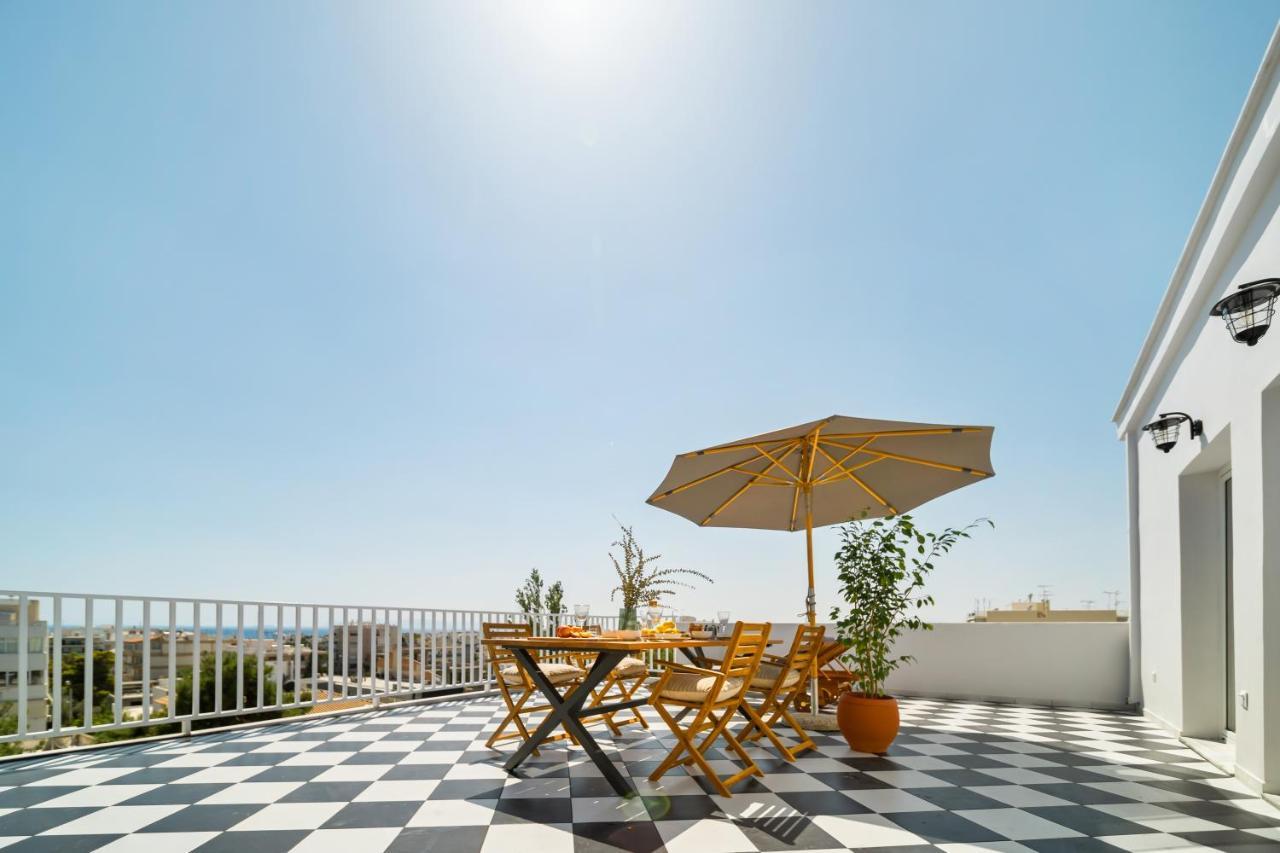Luxurious Apartment With Big Sea View Terrace - Central Location Athens Exterior photo
